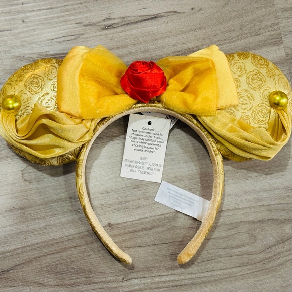 Disney - Beauty and the Beast Belle Minnie Ears, Brand New with Tags, - Picture 2 of 2